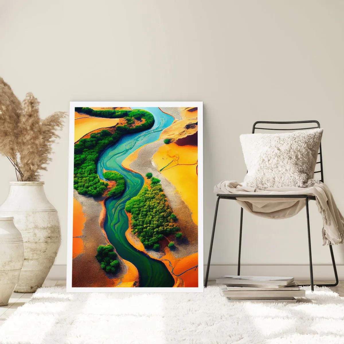 Affiche - Poster - Rivière vivifiante - 70x100 cm