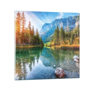 Impression sur verre - Image sur verre - Douceur automnale - 50x50 cm