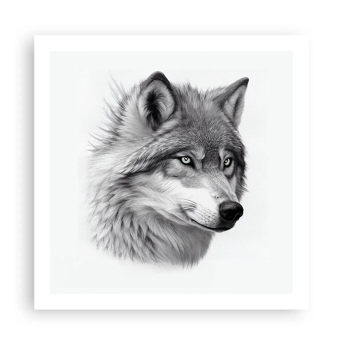 Affiche - Poster - Alpha – sans aucun doute - 60x60 cm