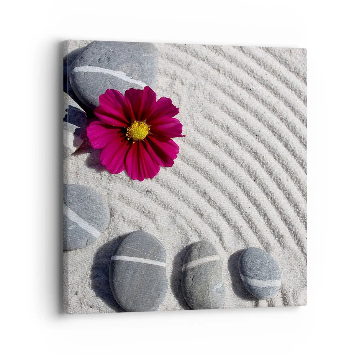 Impression sur toile - Image sur toile - Énergie et paix du cercle magique de la nature - 40x40 cm