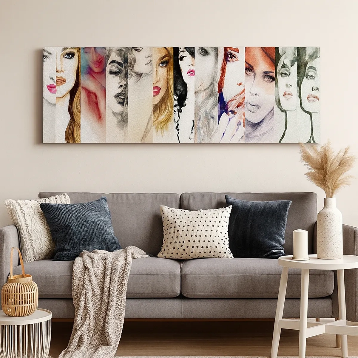 Impression sur toile - Image sur toile - Et c'est toujours TOI - 30x30 cm