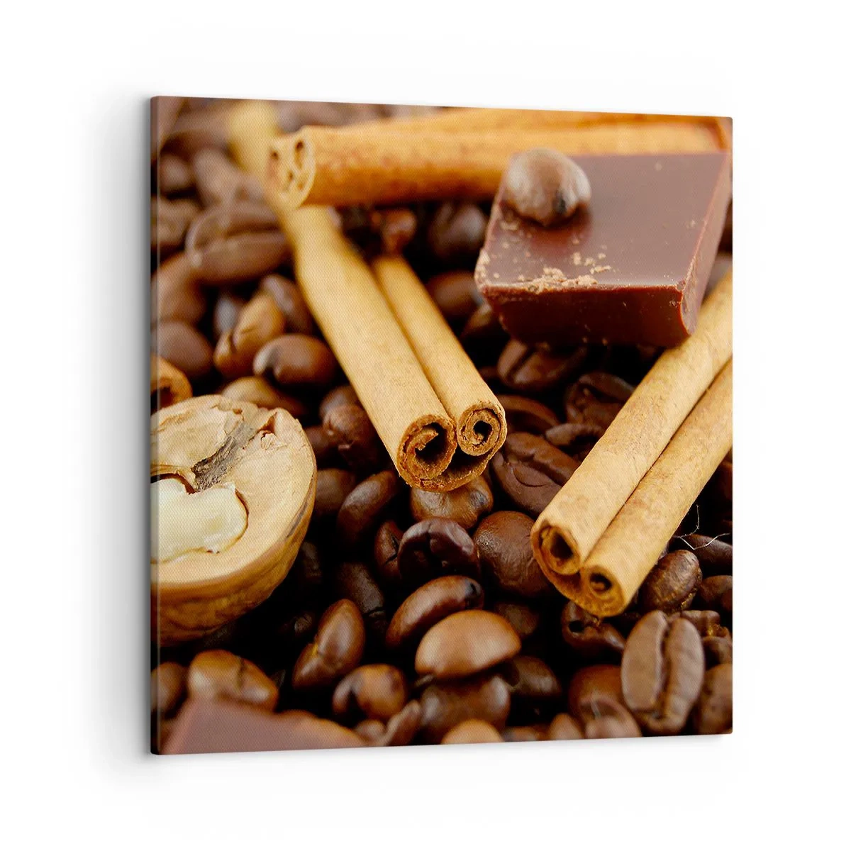 Impression sur toile - Image sur toile - Concert d'aromates - 50x50 cm