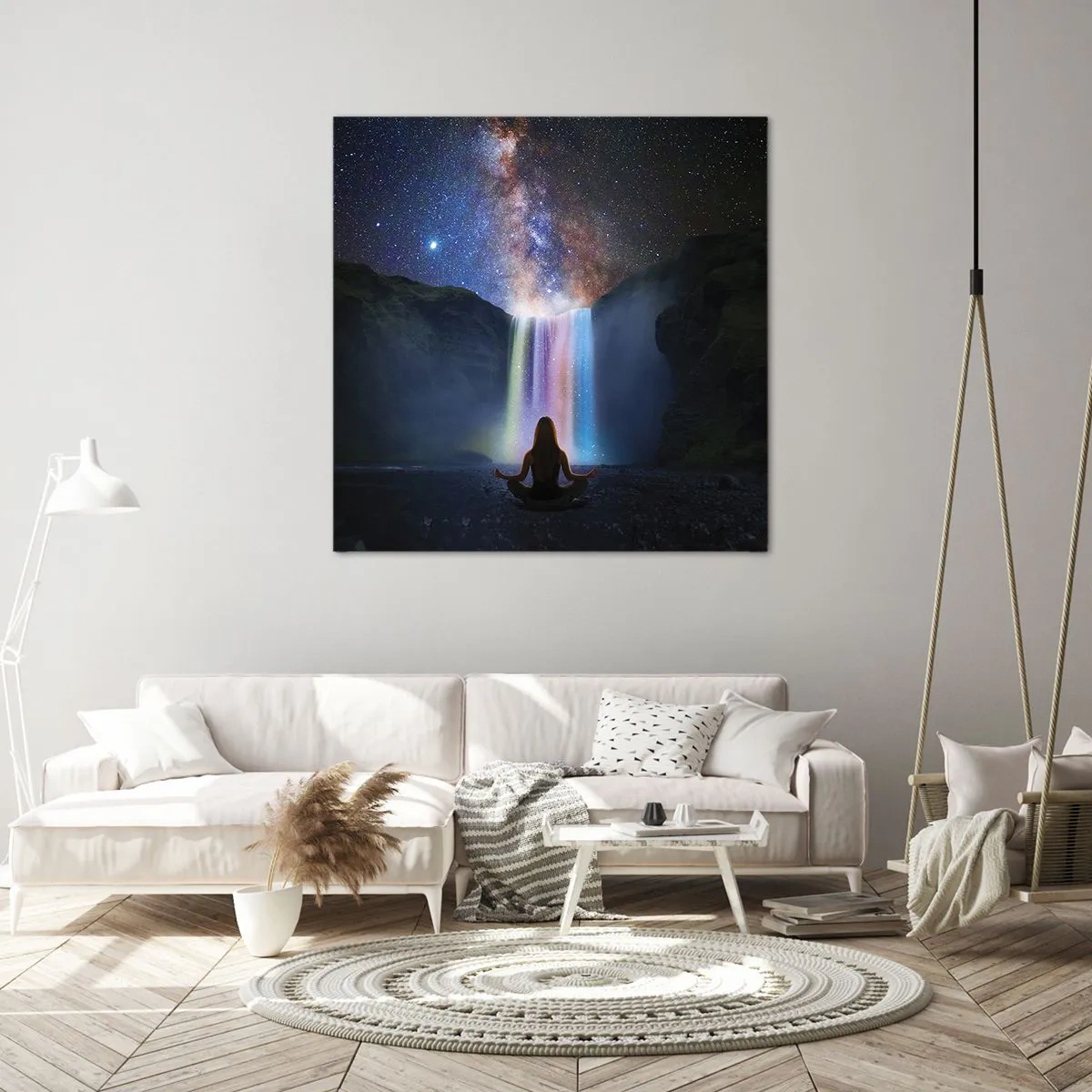 Impression sur toile - Image sur toile - Harmonie absolue - 70x70 cm