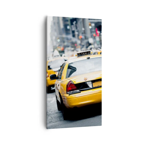 Impression sur toile - Image sur toile - Seulement dans cette ville - 55x100 cm