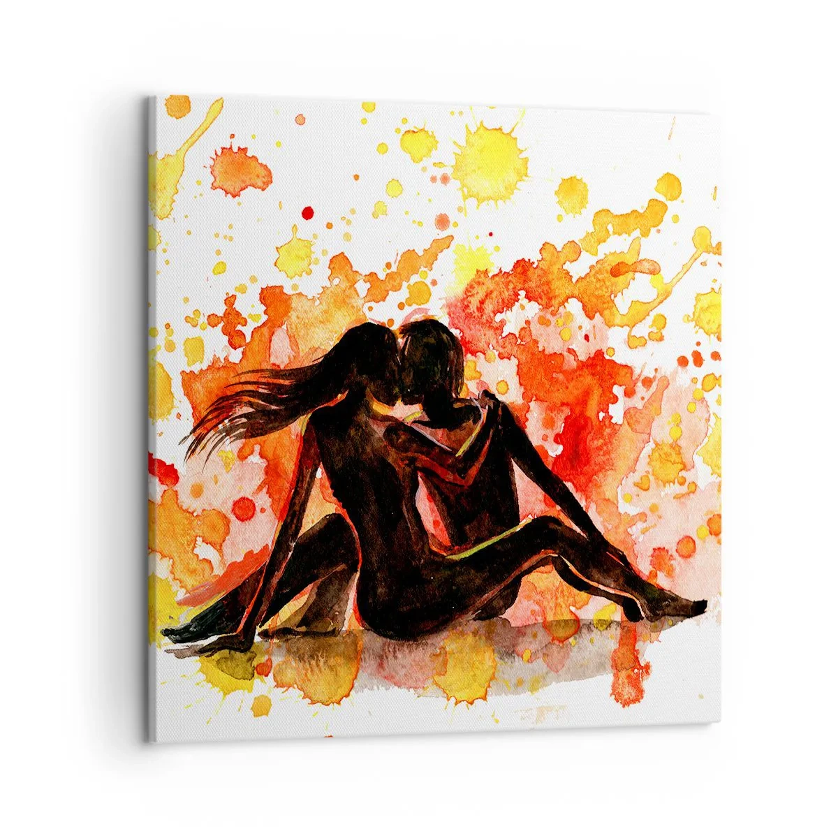 Impression sur toile - Image sur toile - Et la lumière fut - 50x50 cm