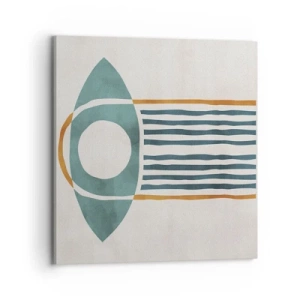 Impression sur toile - Image sur toile - Signes et rituels - 70x70 cm