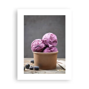 Affiche - Poster - Douceur et froideur - 30x40 cm