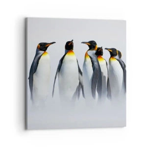 Impression sur toile - Image sur toile - Rencontre en robes de soirée - 70x70 cm