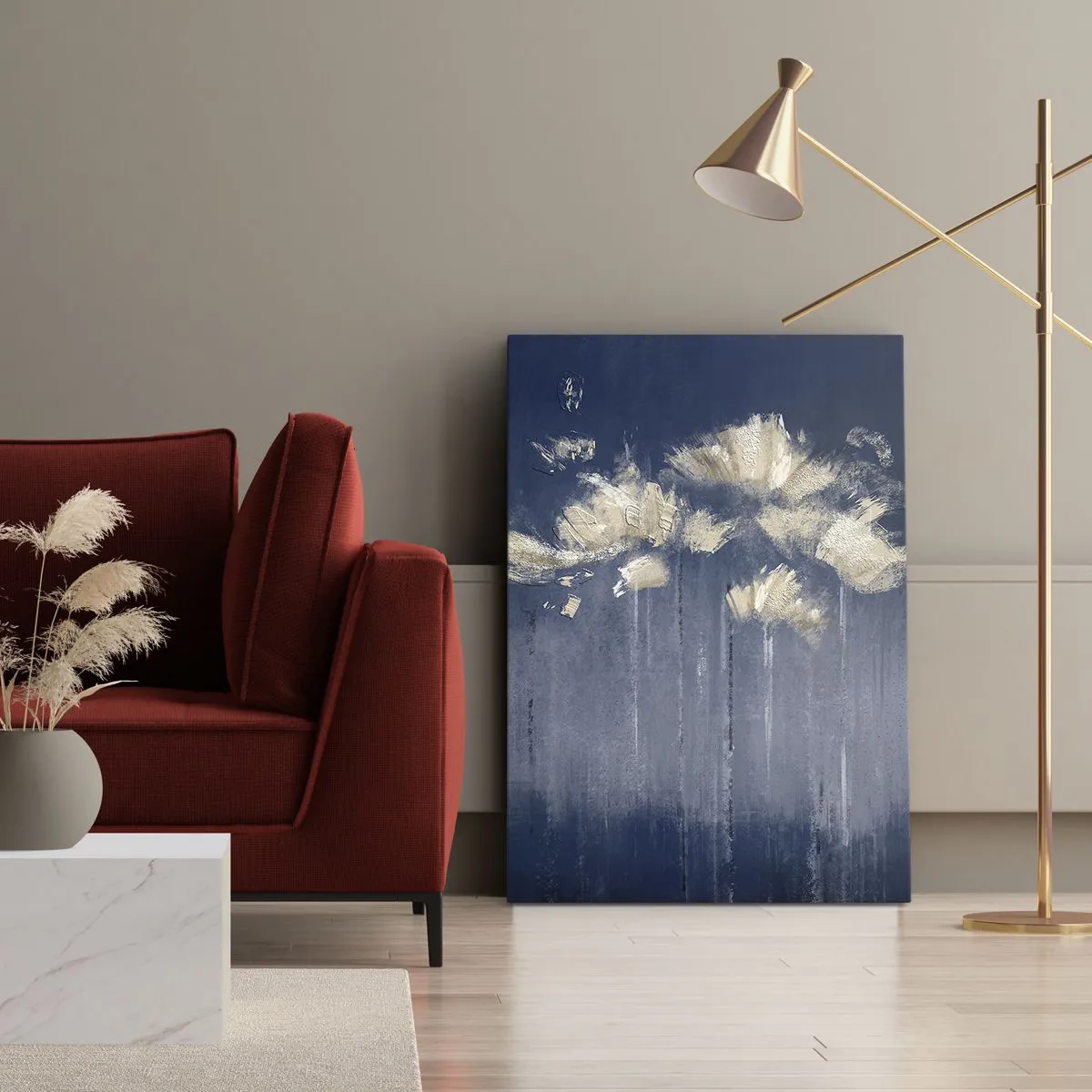 Impression sur toile - Image sur toile - Comme des pétales au vent - 45x80 cm