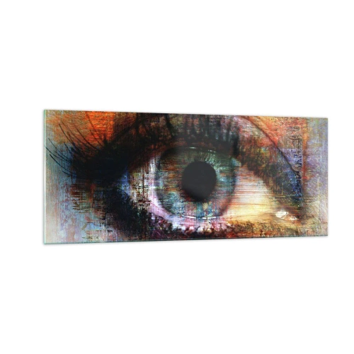 Impression sur verre - Image sur verre - Vous pouvez jeter un coup d'œil dans l'âme - 100x40 cm