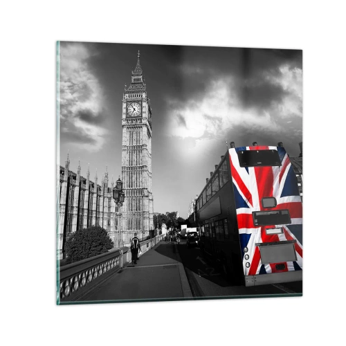 Impression sur verre - Image sur verre - Fière et grande - 30x30 cm