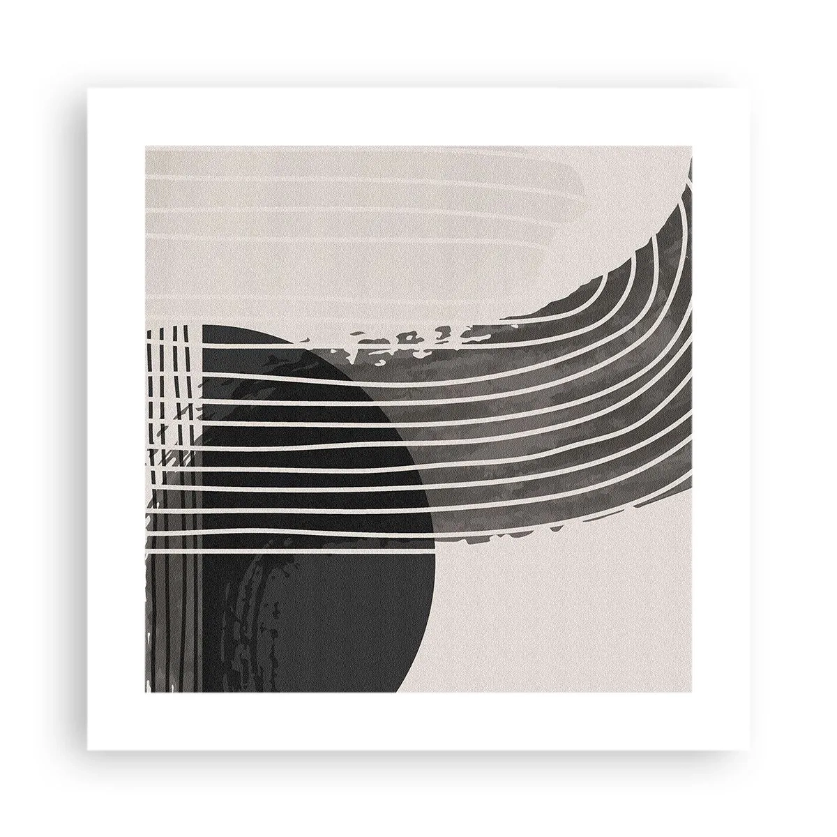 Affiche - Poster - Aller et retour - 40x40 cm