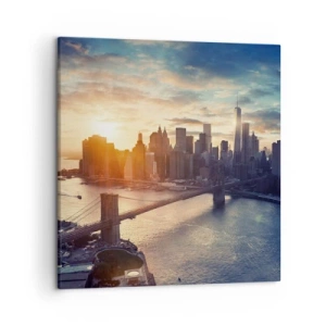 Impression sur toile - Image sur toile - Monument de la culture occidentale - 50x50 cm