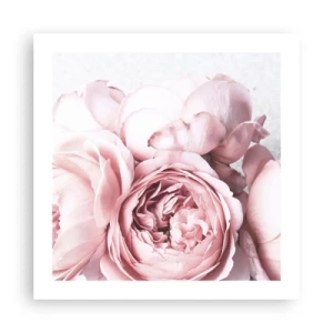 Affiche - Poster - Pour les romantiques - 50x50 cm