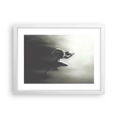 Affiche dans un cadre blanc - Poster - Inarrêtable - 40x30 cm