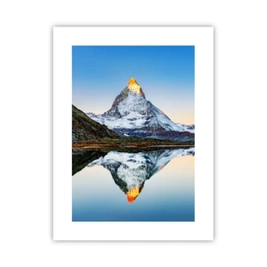 Affiche - Poster - Deux mondes - 30x40 cm