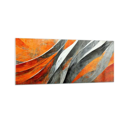 Impression sur verre - Image sur verre - Chaleur et froid - 100x40 cm