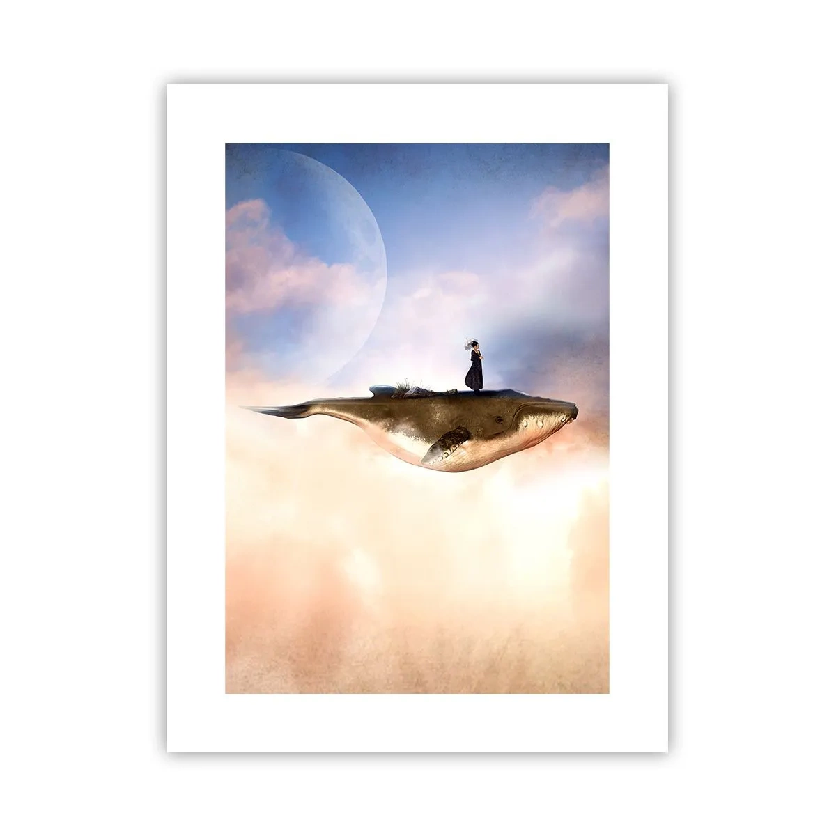 Affiche - Poster - Voyage irréel - 30x40 cm