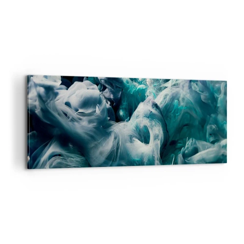 Impression sur toile - Image sur toile - Mouvement des couleurs - 100x40 cm