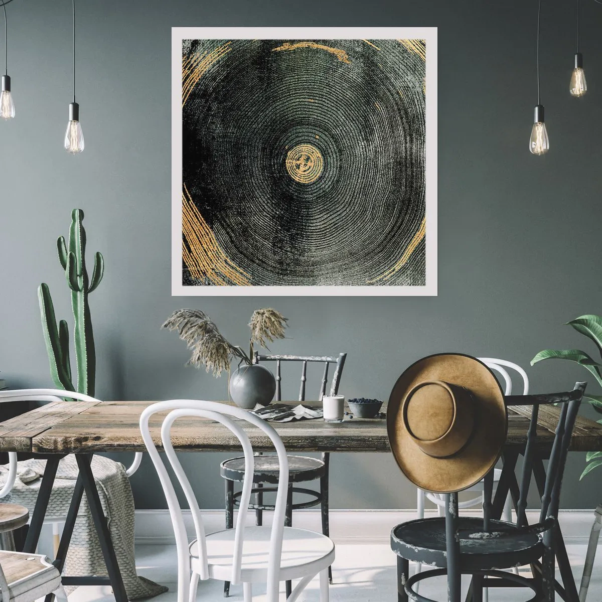 Affiche - Poster - Changement et persistance - 30x30 cm