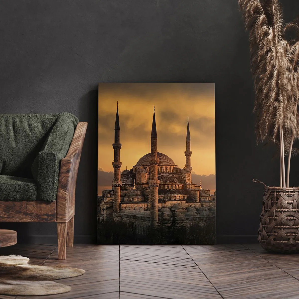 Impression sur toile - Image sur toile - Dieu est grand - 55x100 cm
