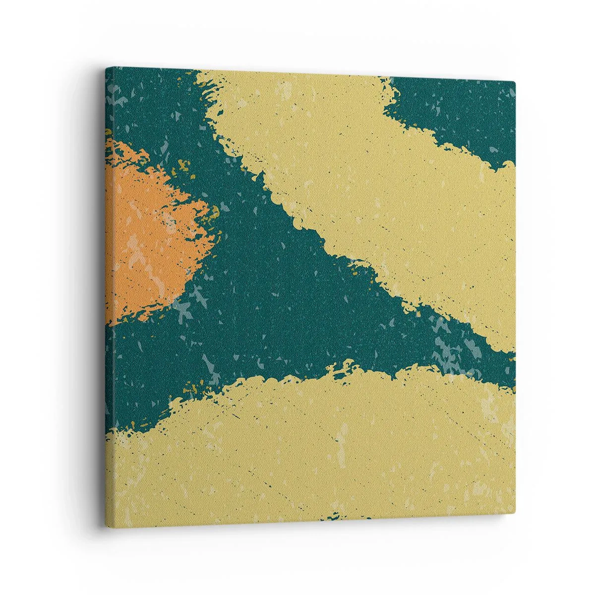 Impression sur toile - Image sur toile - Abstraction – mouvement lent - 30x30 cm