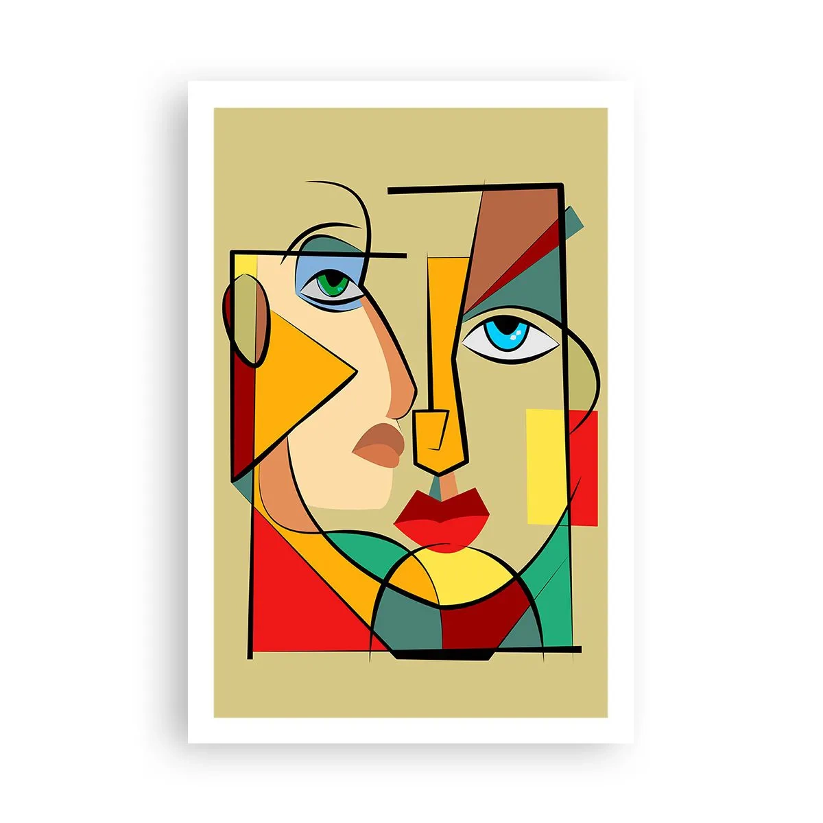 Affiche - Poster - Paire assortie - 61x91 cm