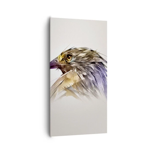 Impression sur toile - Image sur toile - Portrait d'un guerrier - 65x120 cm