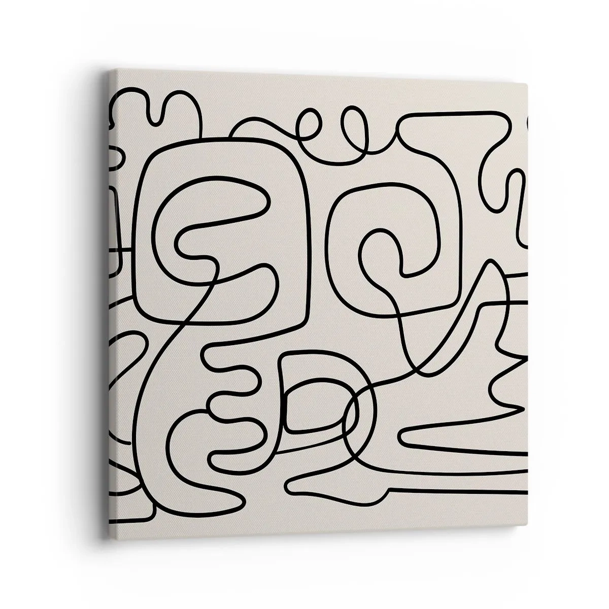 Impression sur toile - Image sur toile - Suivez les indices - 40x40 cm