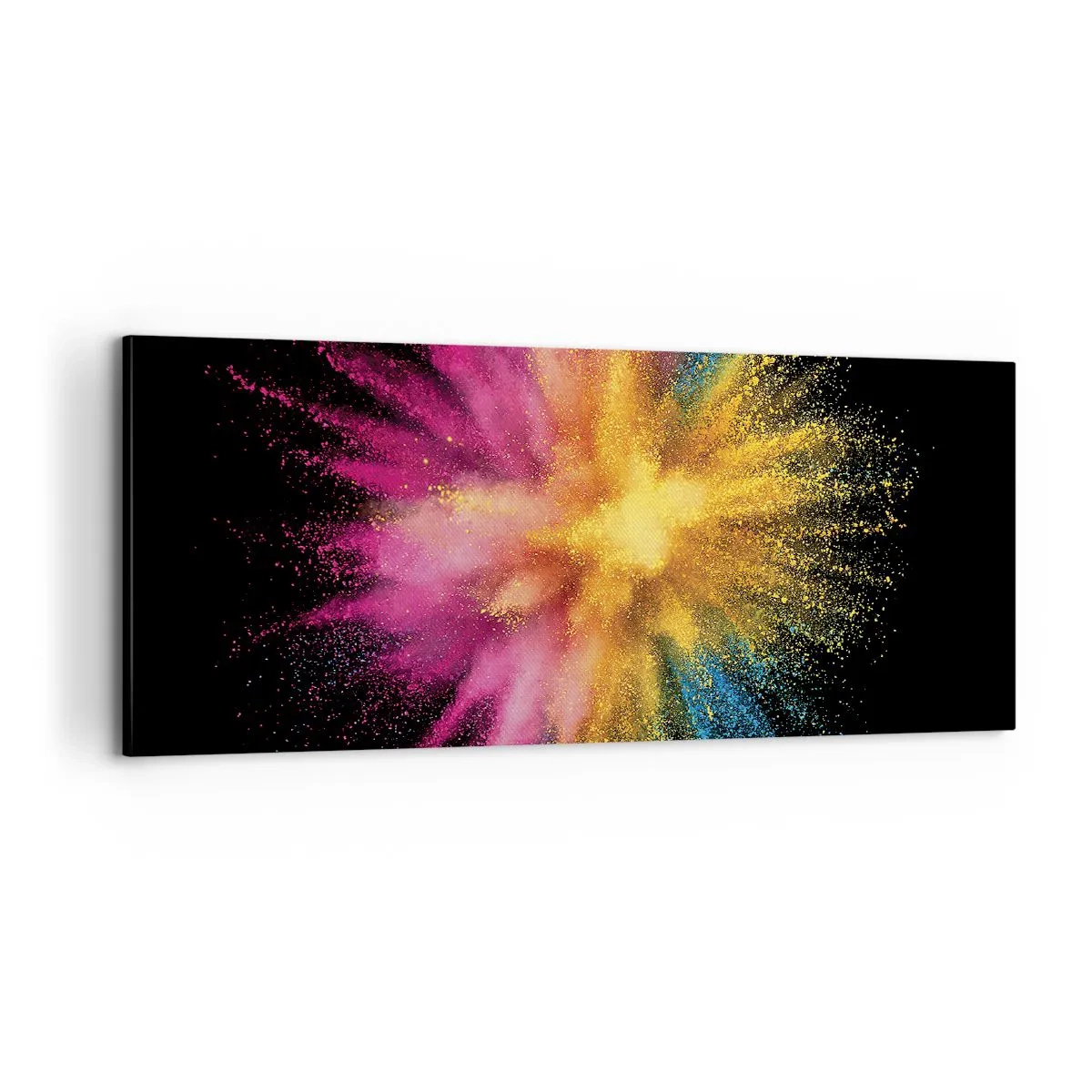 Impression sur toile - Image sur toile - Origine des couleurs - 100x40 cm