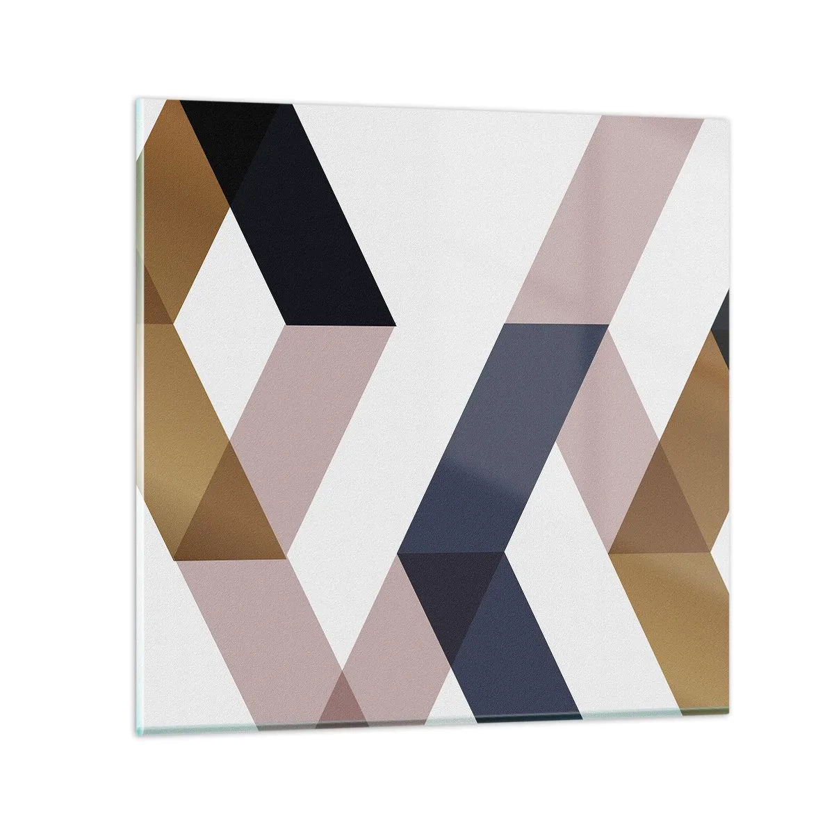 Impression sur verre - Image sur verre - Plats et angles - 70x70 cm