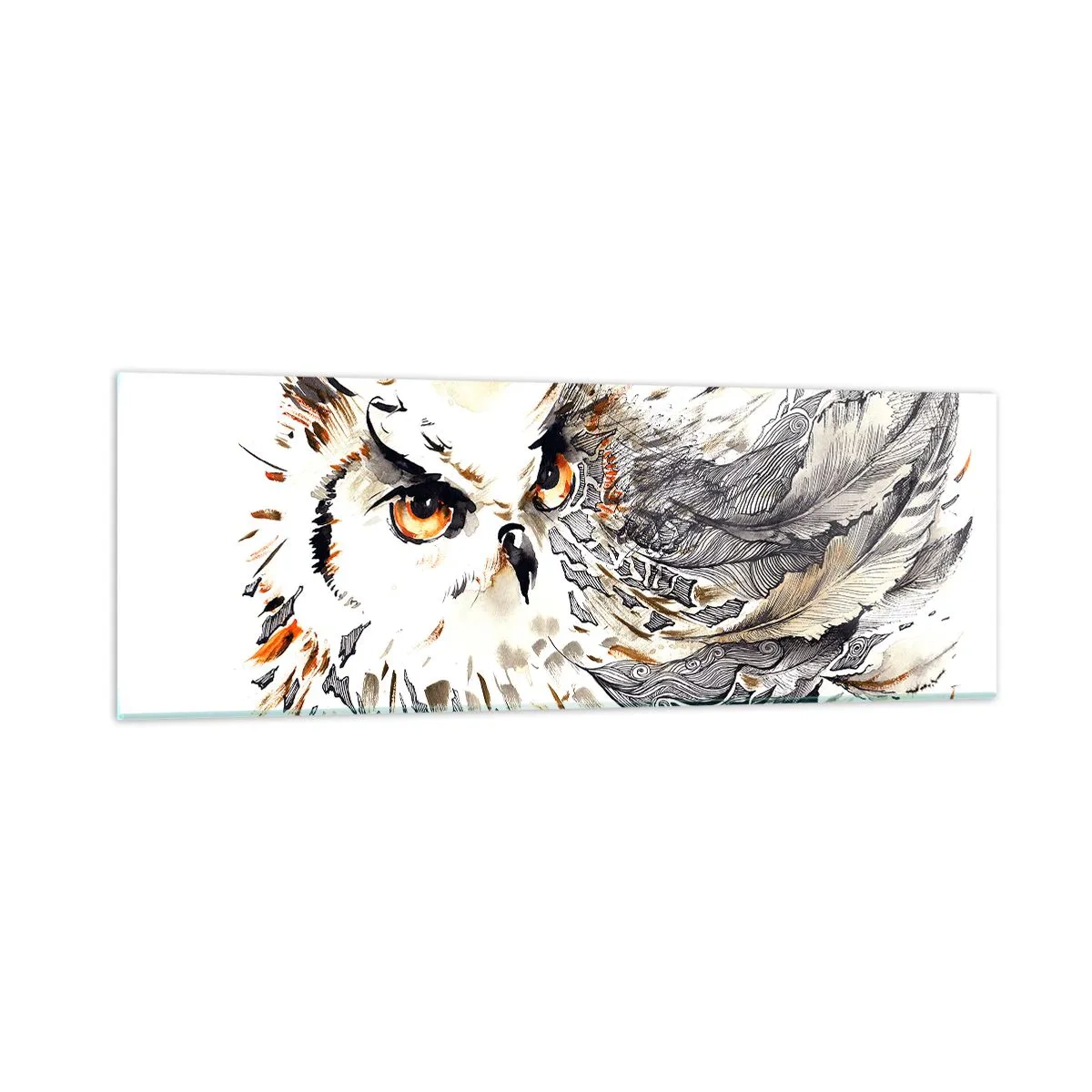 Impression sur verre - Image sur verre - Elle vient du monde de la magie - 90x30 cm