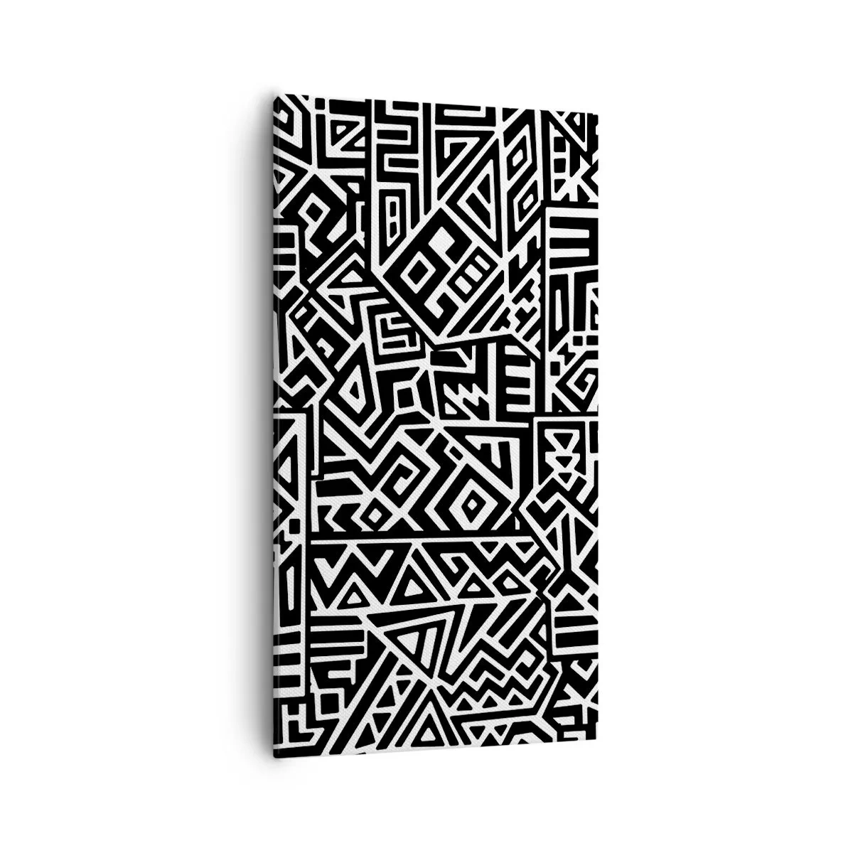 Impression sur toile - Image sur toile - Composition précolombienne - 55x100 cm