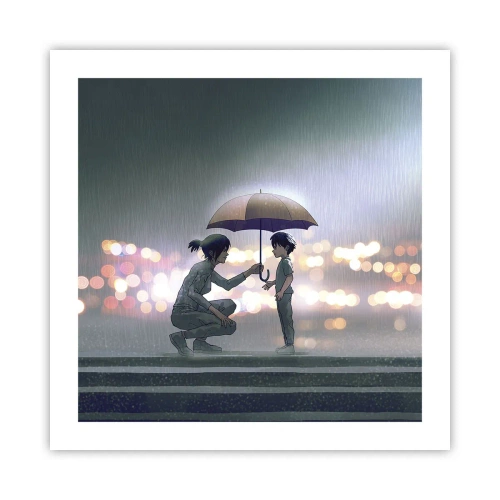 Affiche - Poster - Et maintenant, tout va bien - 50x50 cm