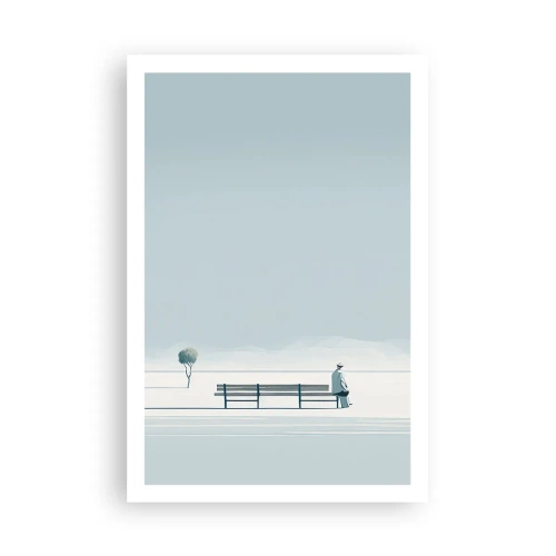 Affiche - Poster - Oui, j'attends. - 61x91 cm