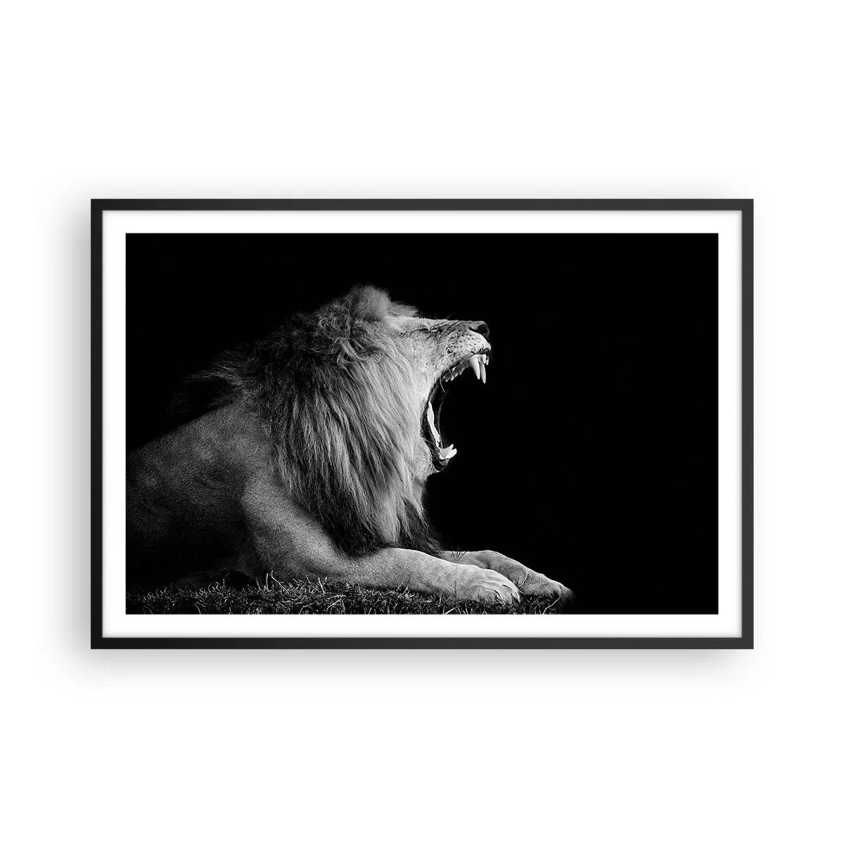 Affiche dans un cadre noir - Poster - Sans aucun doute - 91x61 cm