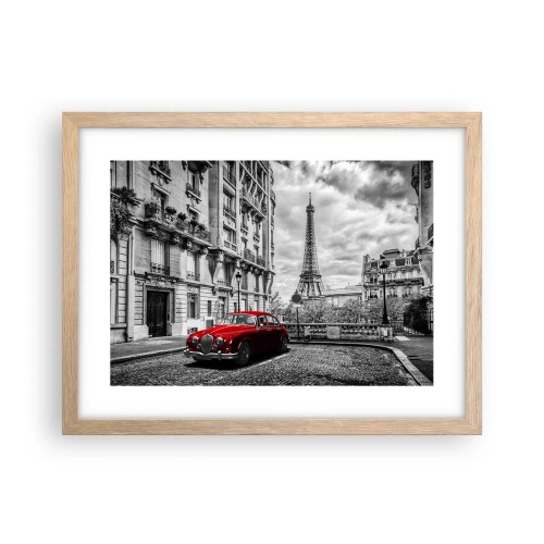 Affiche dans un chêne clair - Poster - Prédateur dans la ville - 40x30 cm