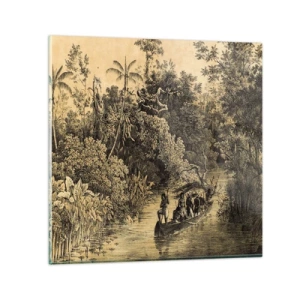 Impression sur verre - Image sur verre - Expédition à la source - 60x60 cm