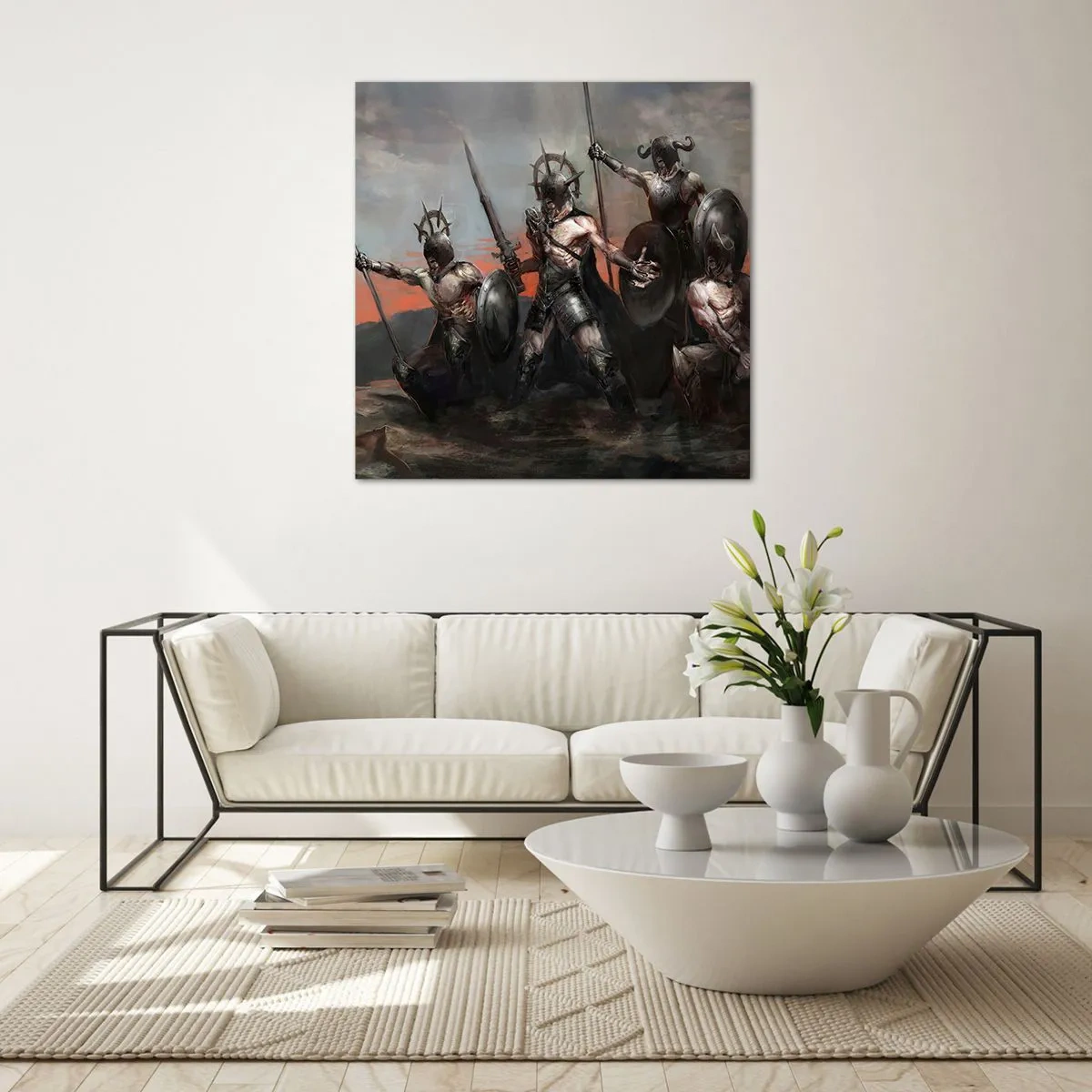 Impression sur verre - Image sur verre - Avec ou sur un bouclier - 70x70 cm