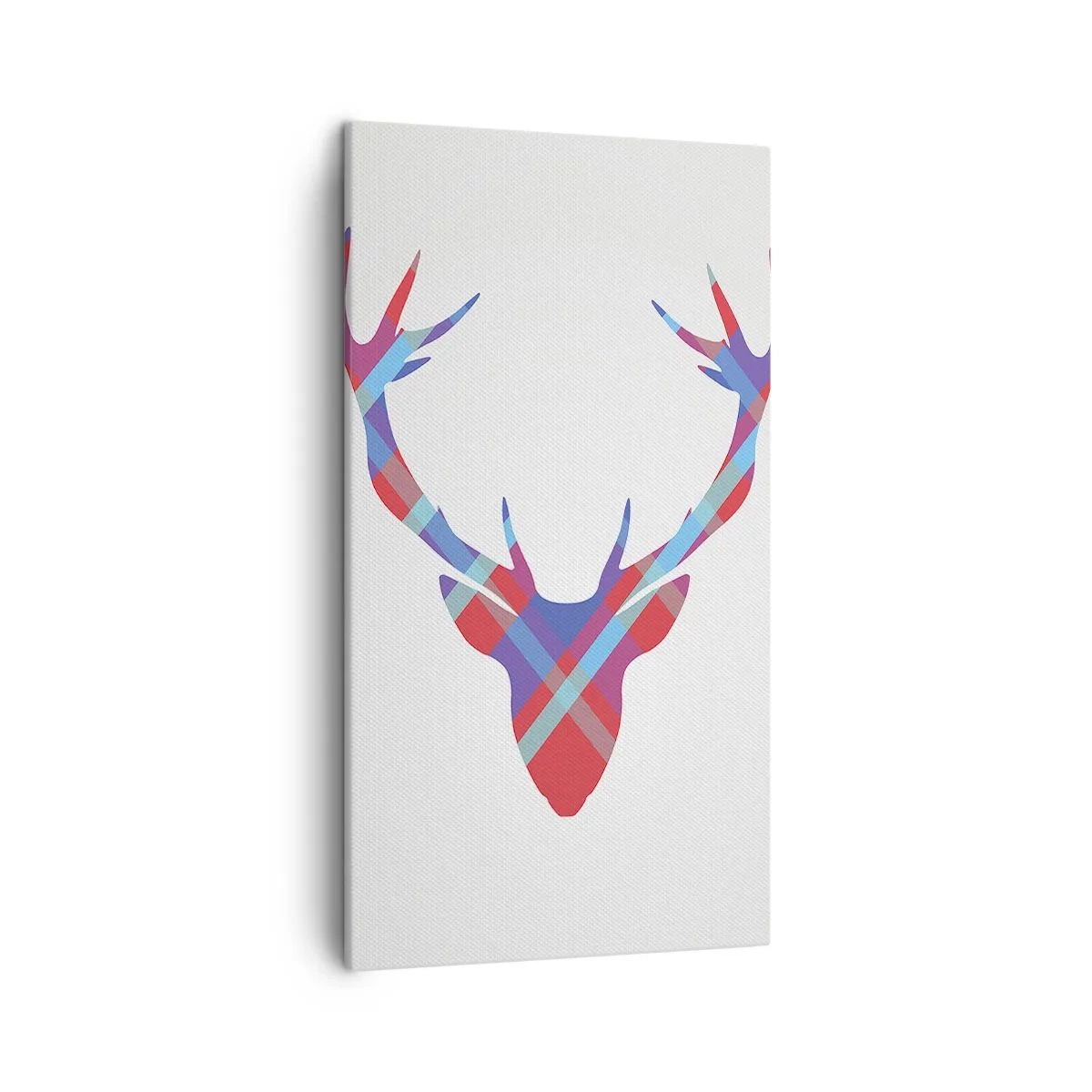 Impression sur toile - Image sur toile - Cerf écossais - 45x80 cm