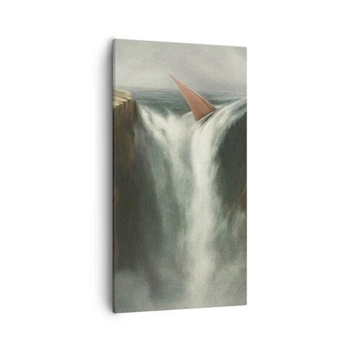 Impression sur toile - Image sur toile - Un avertissement de la vie - 55x100 cm