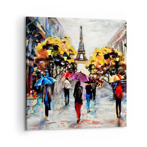 Impression sur toile - Image sur toile - Particulièrement beau en automne - 60x60 cm