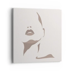 Impression sur toile - Image sur toile - Fait de lumière et d'ombre - 30x30 cm