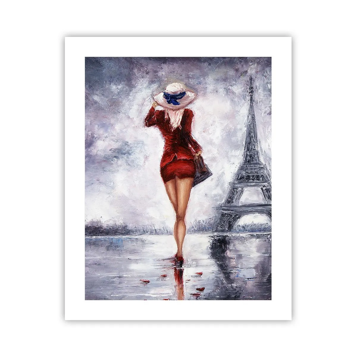 Affiche - Poster - Symbole parisien - 40x50 cm