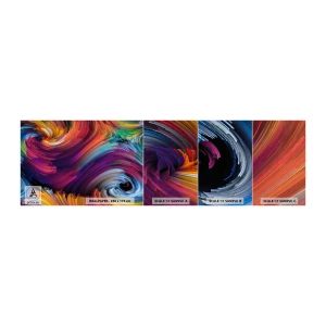 Échantillon de Papier Peint Premium Sand - Le début d'un nouveau monde - Abstraction, Morceau, Modèle moderne - 100x30 cm