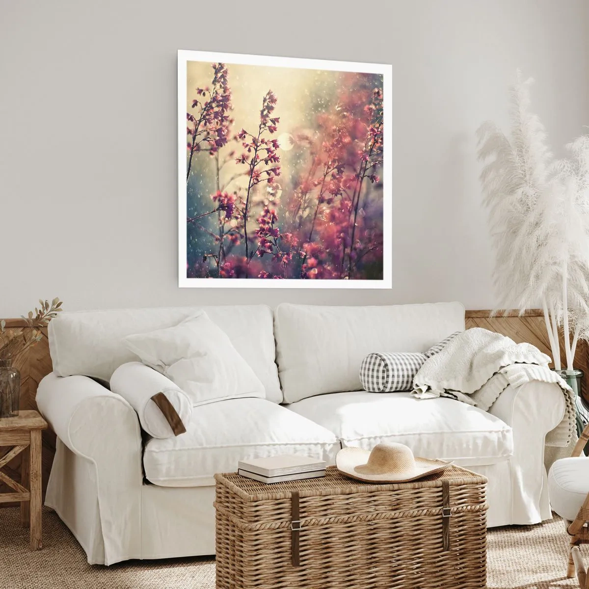 Affiche - Poster - Jardin secret - 50x50 cm