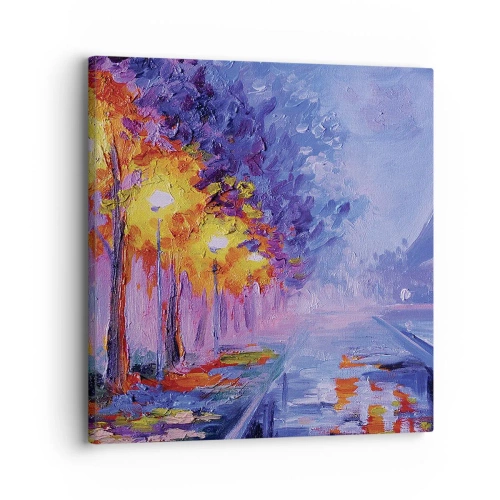 Impression sur toile - Image sur toile - Une ballade idéale - 30x30 cm