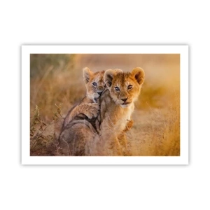 Affiche - Poster - Ne pas déranger! On s'amuse - 70x50 cm