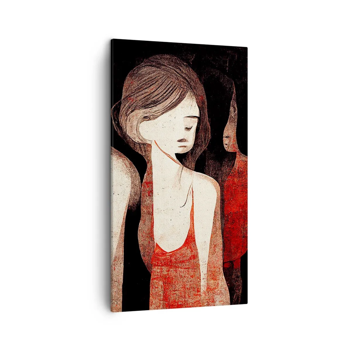 Impression sur toile - Image sur toile - Madones des ténèbres - 45x80 cm