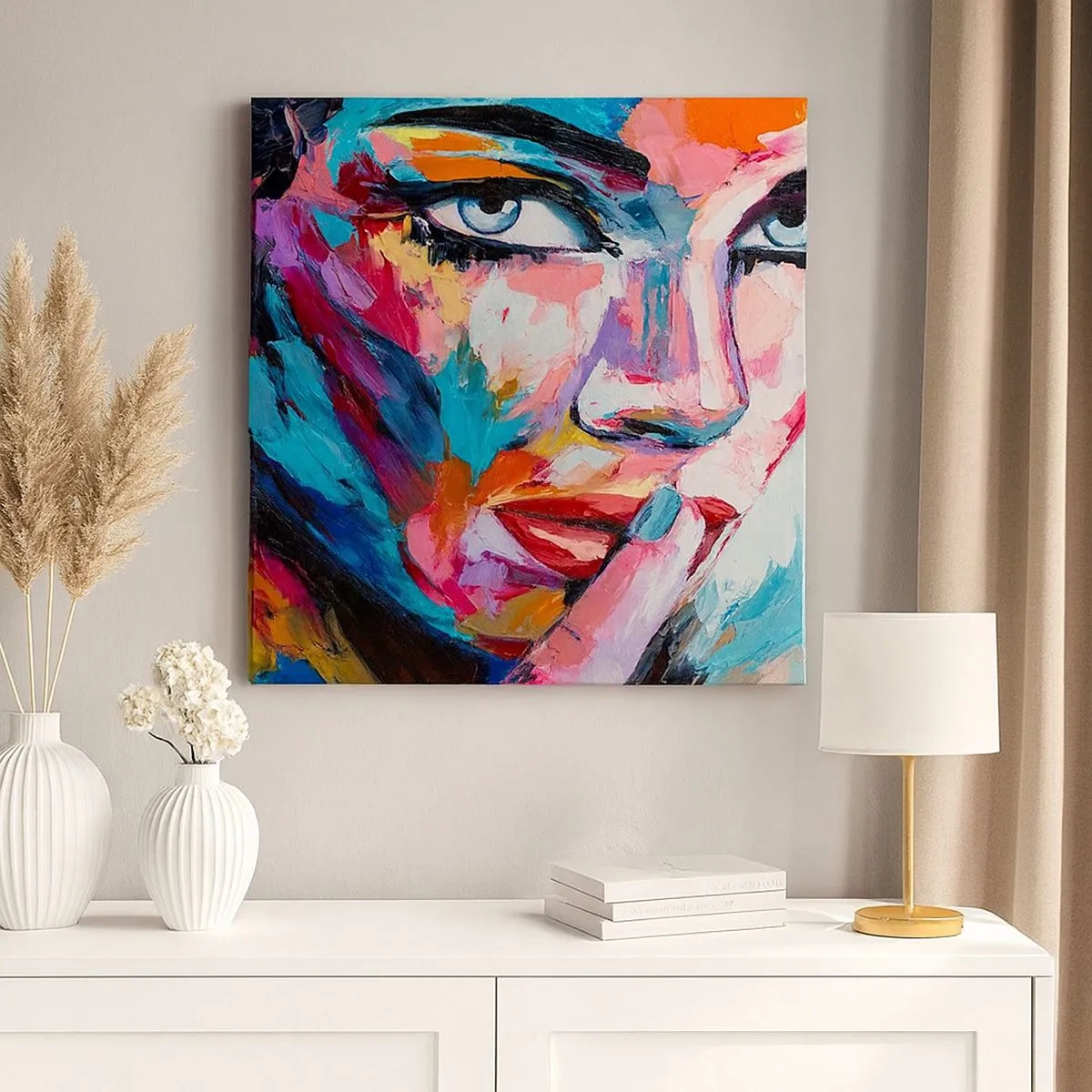 Impression sur toile - Image sur toile - Notre premier secret - 30x30 cm